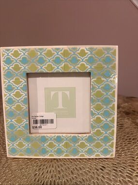 Two’s Company Mosaic Tile 4”x 4” Picture Frame